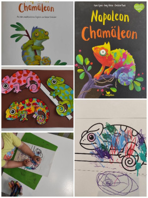 Unser Thema im August - das Chamäleon